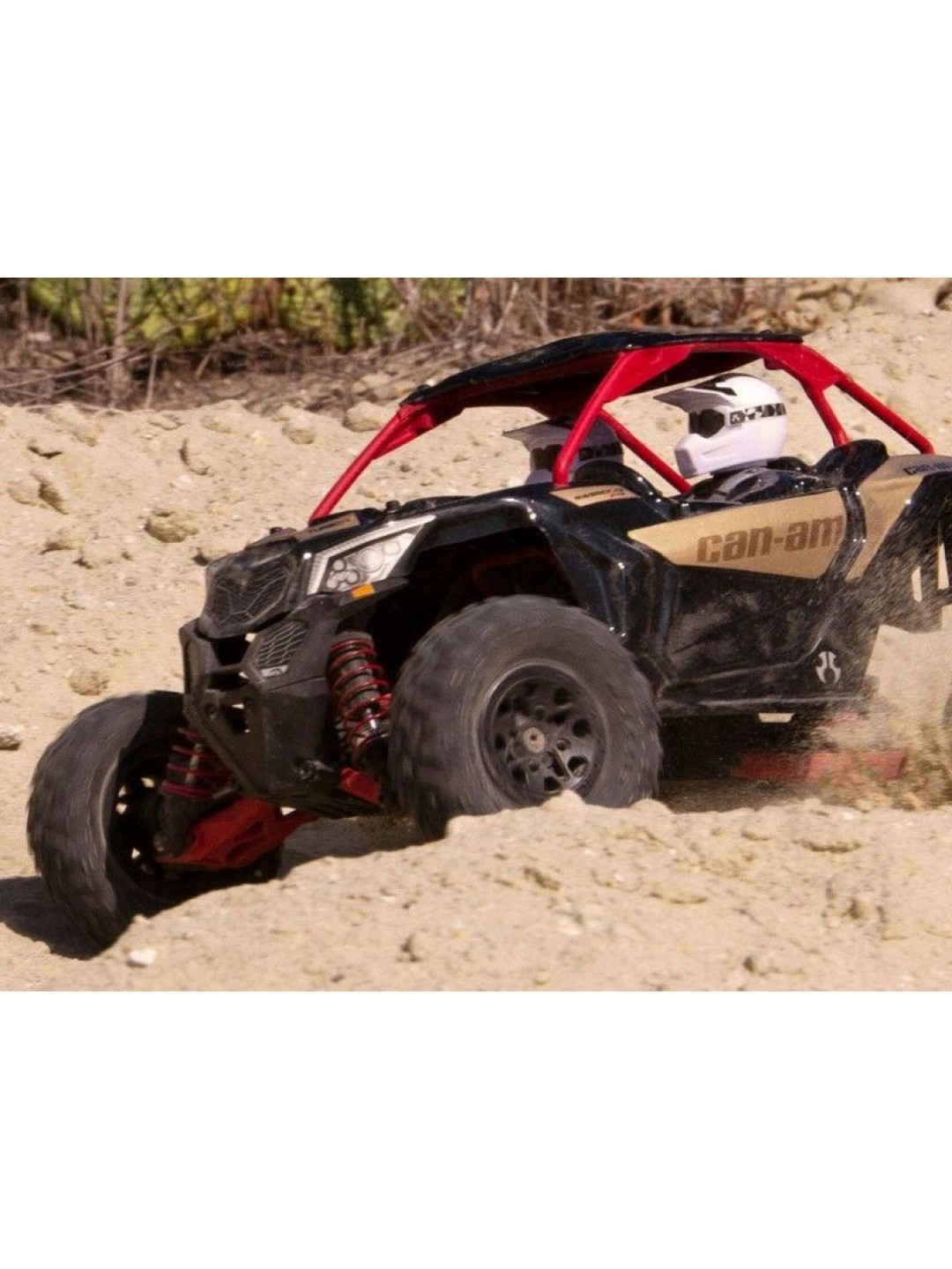 Радиоуправляемый багги Axial Yeti Jr. Can-Am Maverick 4WD 1:18 RTR