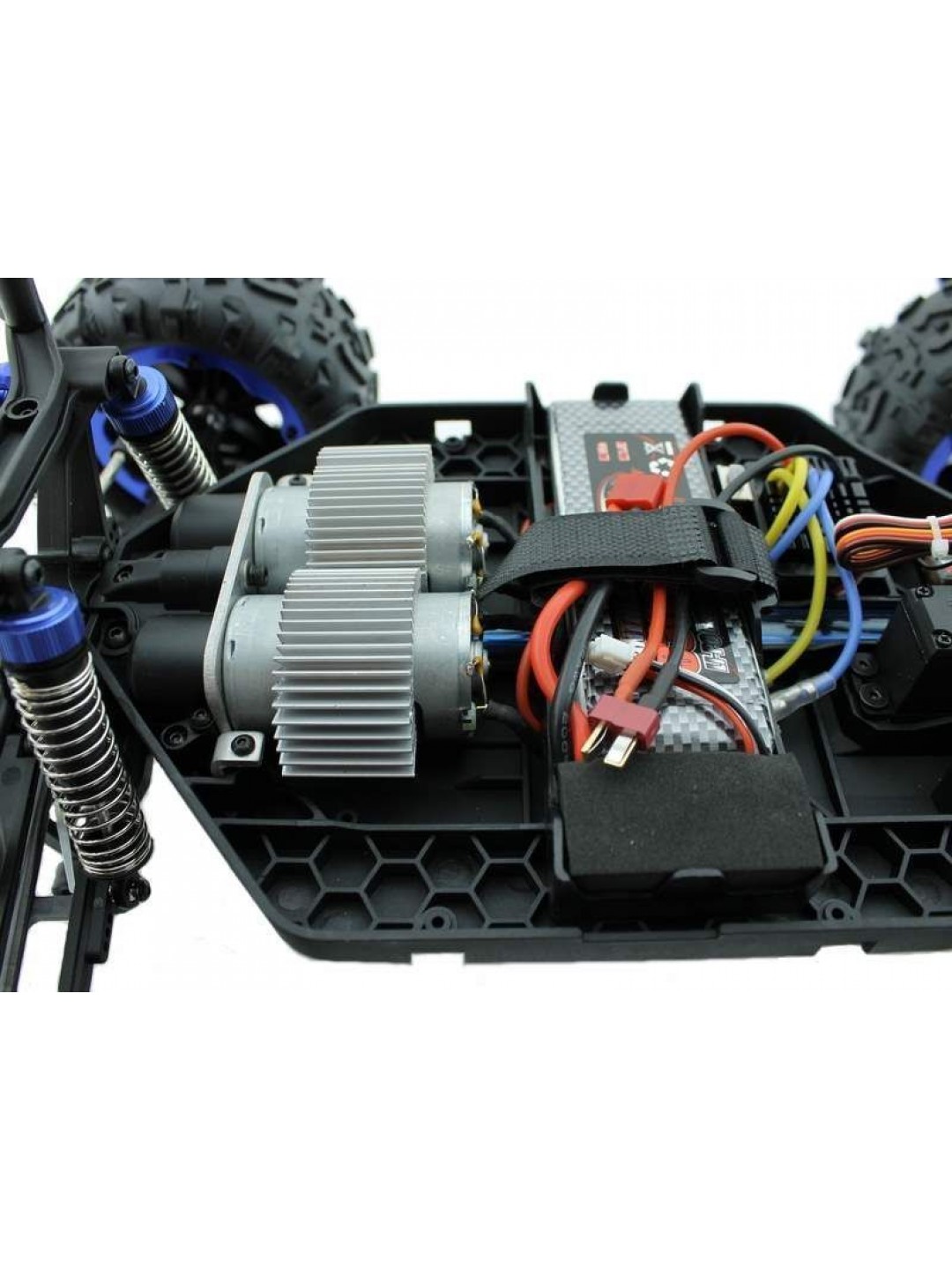 Радиоуправляемый монстр Remo Hobby Dinosaurs Master TWINS MOTOR (красный) 4WD 2.4G 1/8 RTR