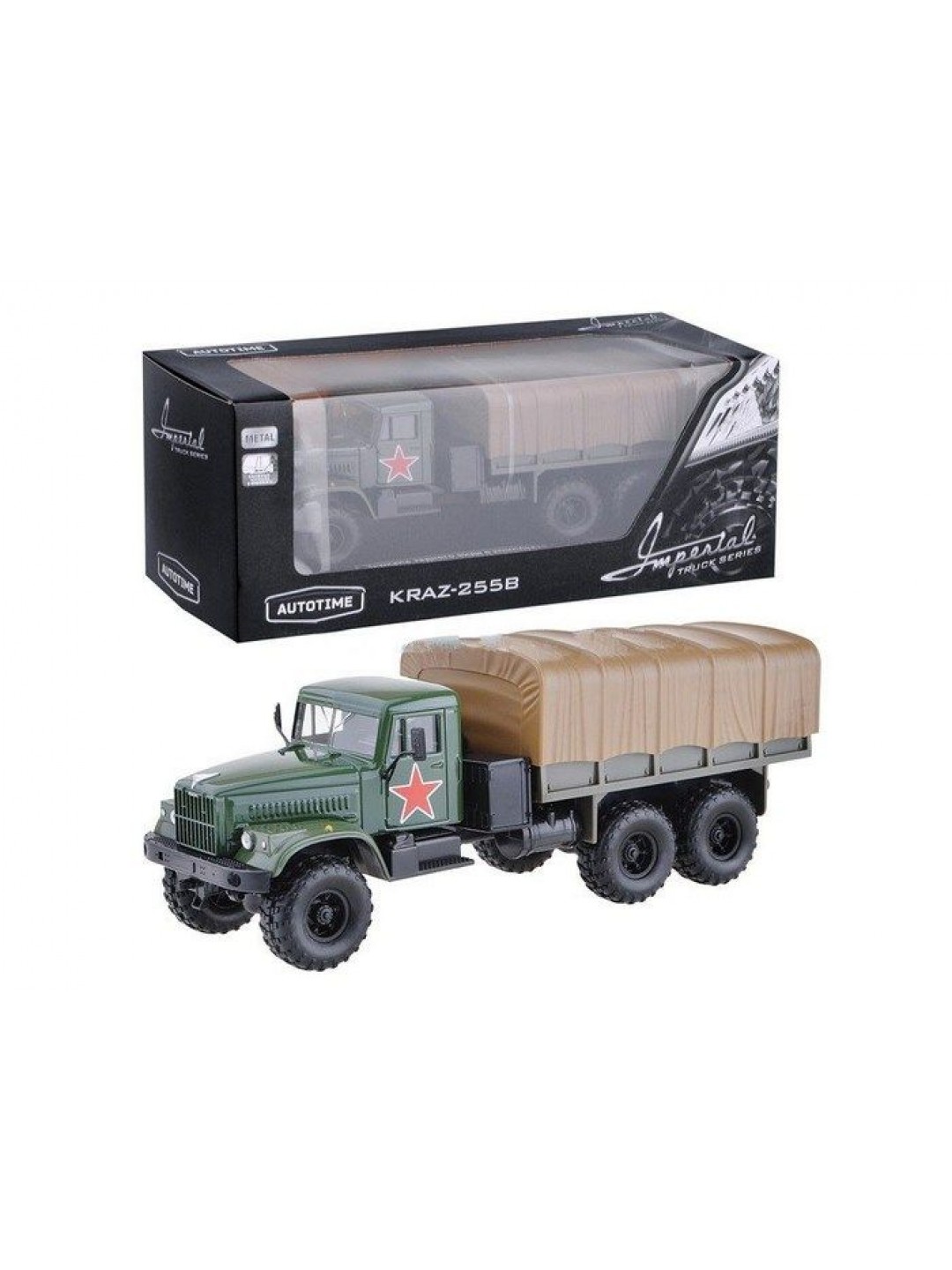 Машина Autotime "KRAZ-255B" армейская