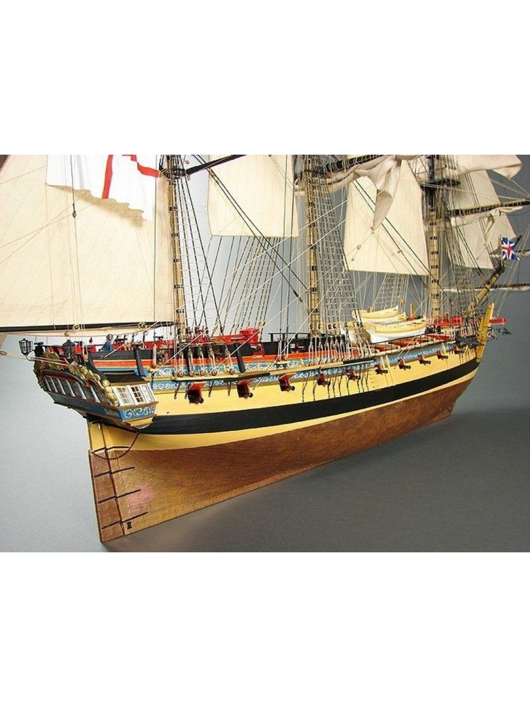 Сборная картонная модель Shipyard фрегат HMS Enterprize (№69), 1/96