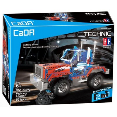Р/У конструктор CaDA Technic грузовик / джип "Оптимус Прайм" (531 деталь)