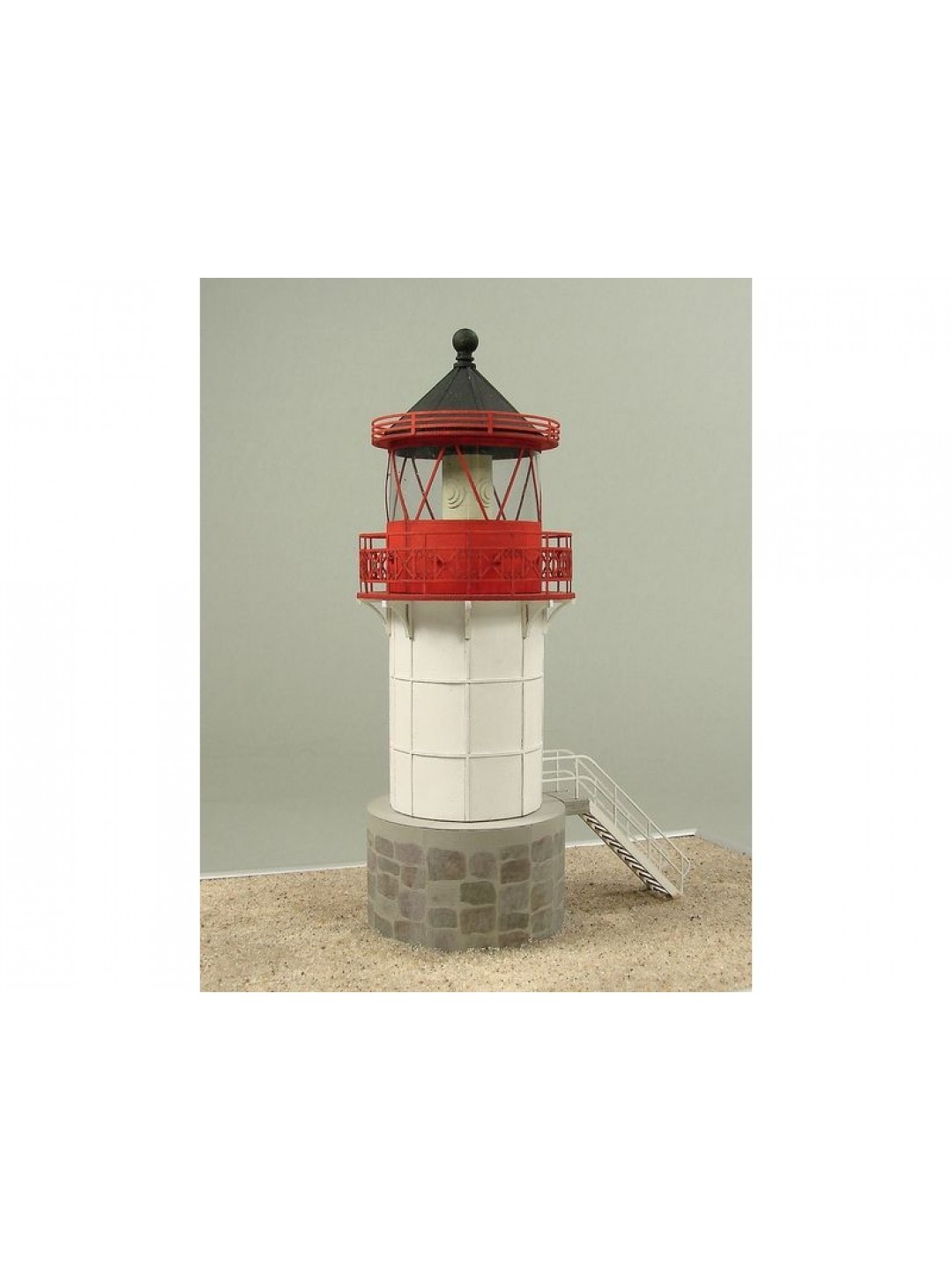 Сборная картонная модель Shipyard маяк Gellen Lighthouse (№48), 1/87
