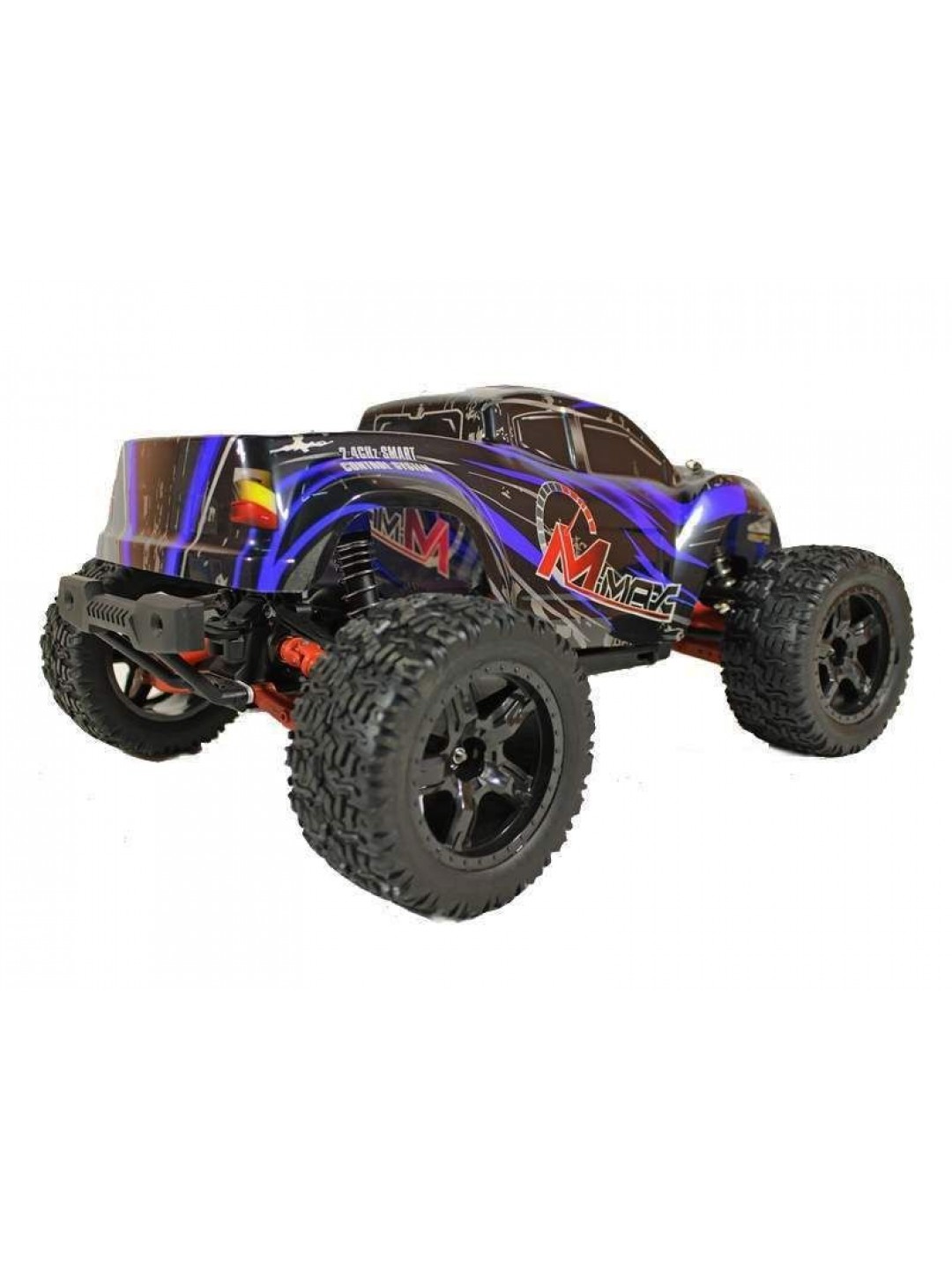 Радиоуправляемый монстр Remo Hobby MMAX UPGRADE (синий) 4WD 2.4G 1/10 RTR