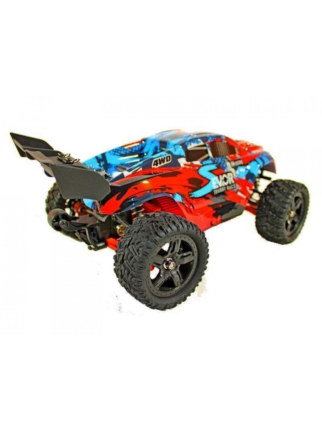 Радиоуправляемая трагги Remo Hobby S EVO-R UPGRADE (красный) 4WD 2.4G 1/16 RTR