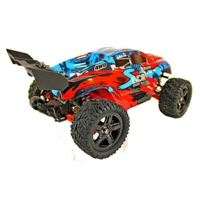 Радиоуправляемая трагги Remo Hobby S EVO-R UPGRADE (красный) 4WD 2.4G 1/16 RTR