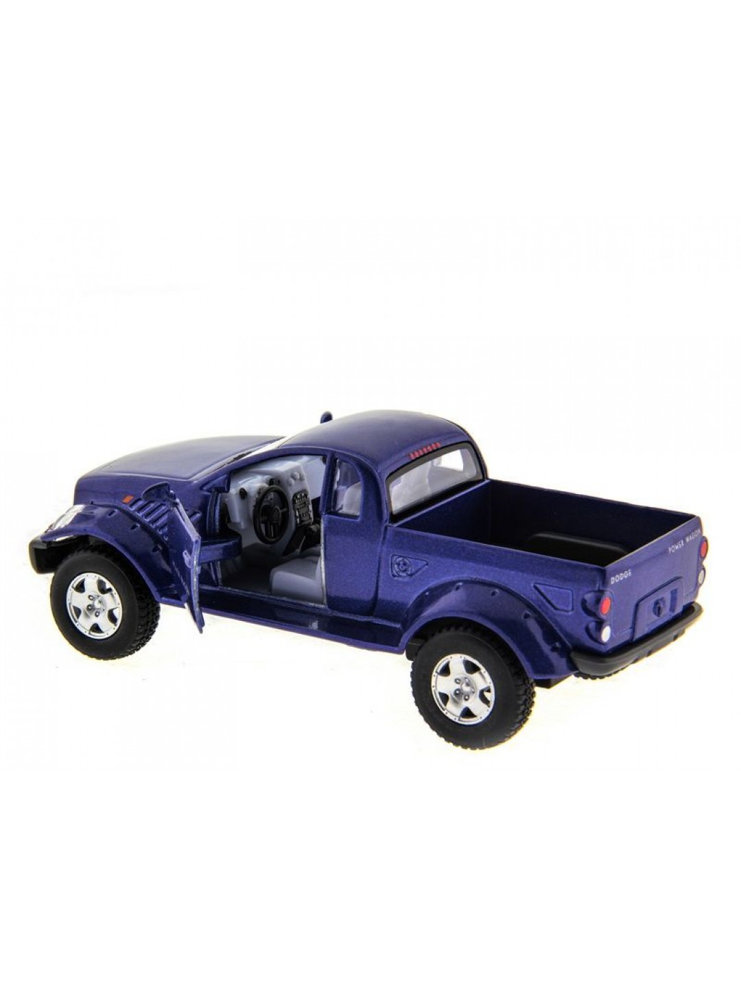 Машина Kinsmart "DODGE Power Wagon"  инерция (1/12шт.) 1:42 б/к