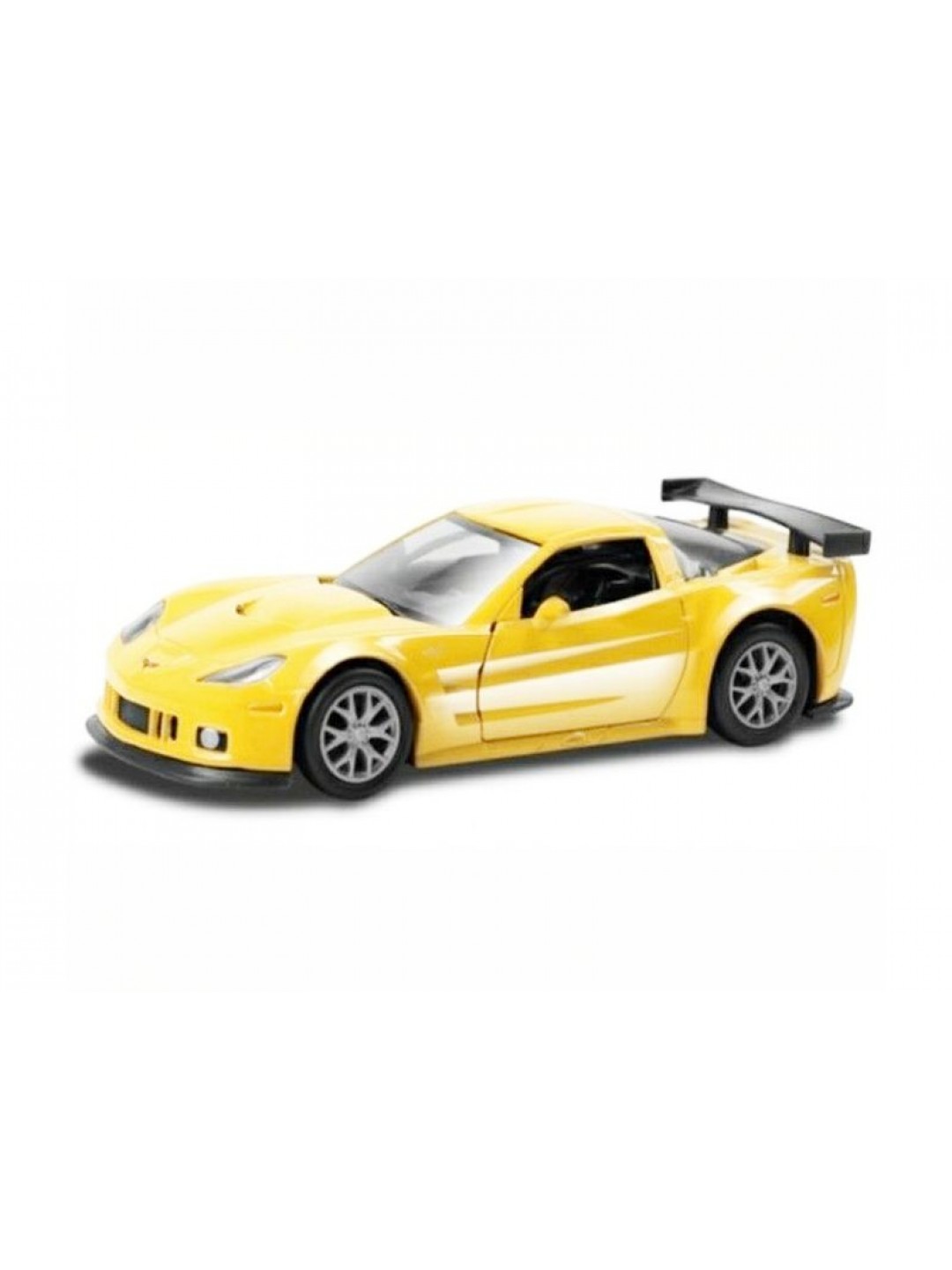 Машина Ideal 1:30-39 Chevrolet Corvette C6.R (блест. метал. желт.)