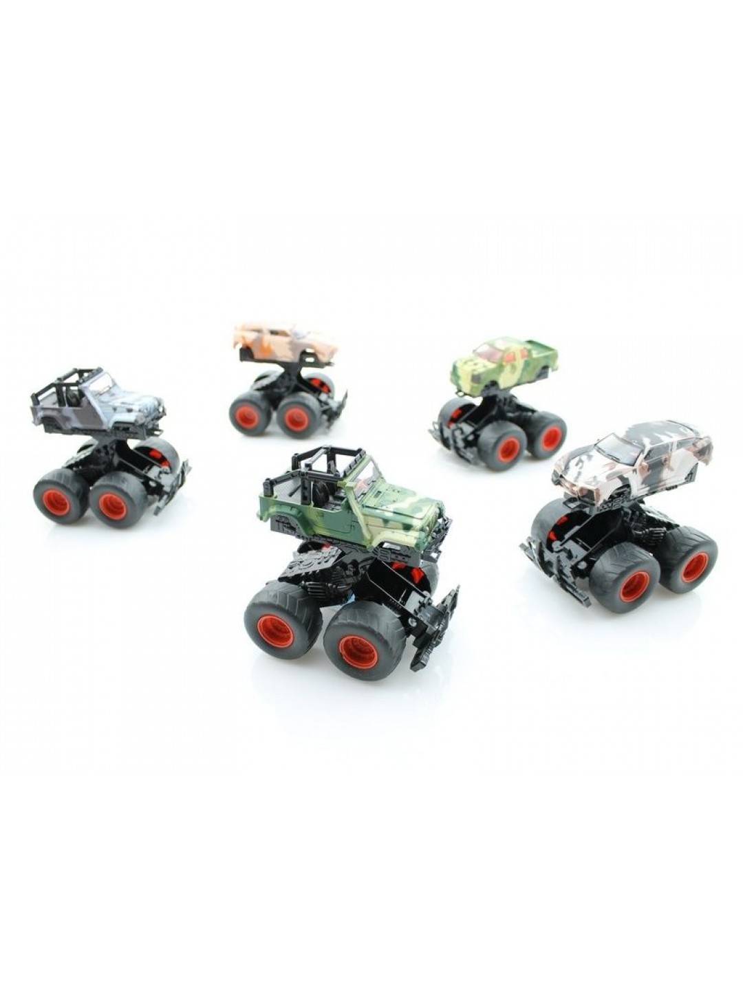 Машина инерционная KLX500-114 Raptor SUV Military 4WD (в асс., 8 шт./кор.)