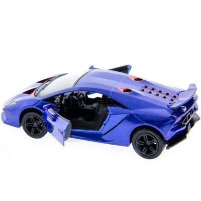 Машина Kinsmart 1:40 Lamborghini Sesto Elemento инерция (1/12шт) б/к