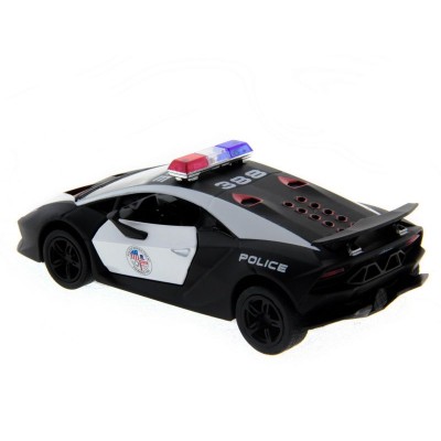 Машина Kinsmart 1:40 Lamborghini Police Sesto Elemento в асс. инерция (1/12шт.) б/к