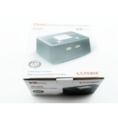 Универсальное зарядное устройство G.T.Power V6DUO Dual Power 7-28/220В 16A