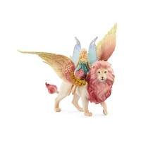 Фигурка Schleich Фея, летящая на крылатом льве Фигурка Schleich Фея, летящая на крылатом льве