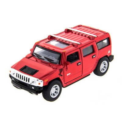 Машина Kinsmart 1:40 Haммer H2 2008 инерция (1/12шт.) б/к