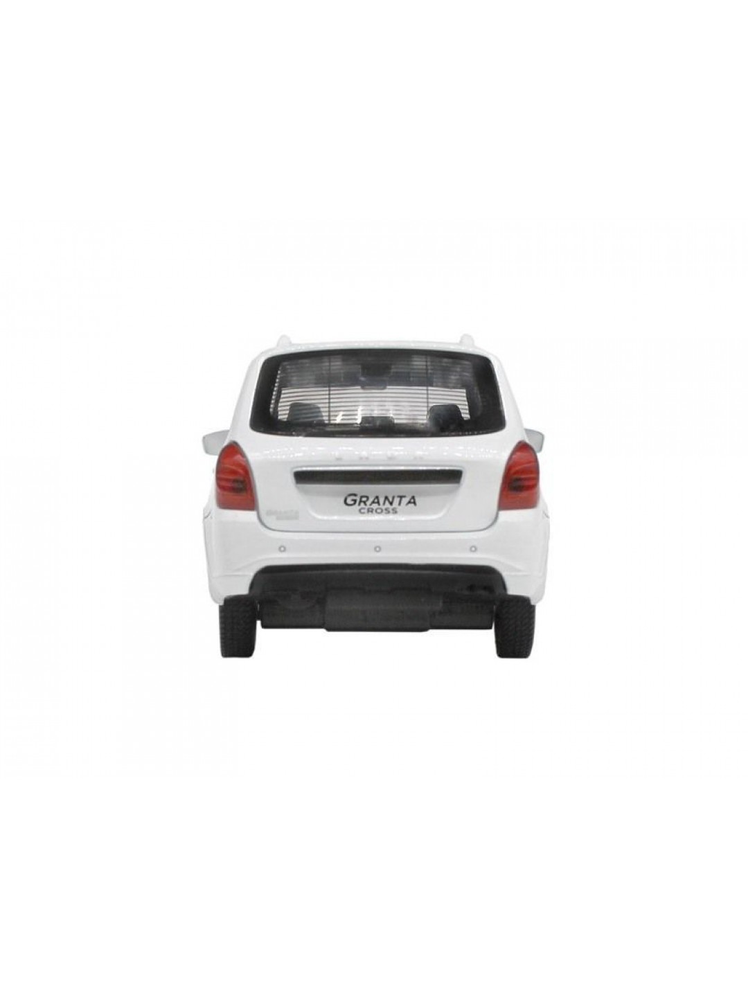 Машина "АВТОПАНОРАМА" LADA GRANTA CROSS, белый, 1/24, свет, звук, инерция, в/к 24,5*12,5*10,5 см