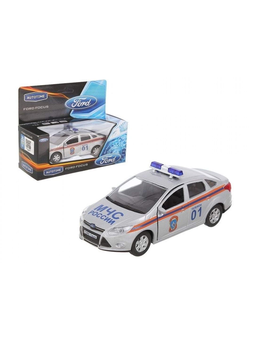 Машина Autotime "FORD FOCUS" МЧС 1:36