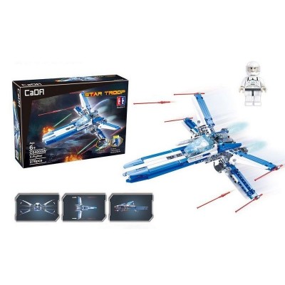 Конструктор CaDA Technic звездный истребитель (276 деталей)
