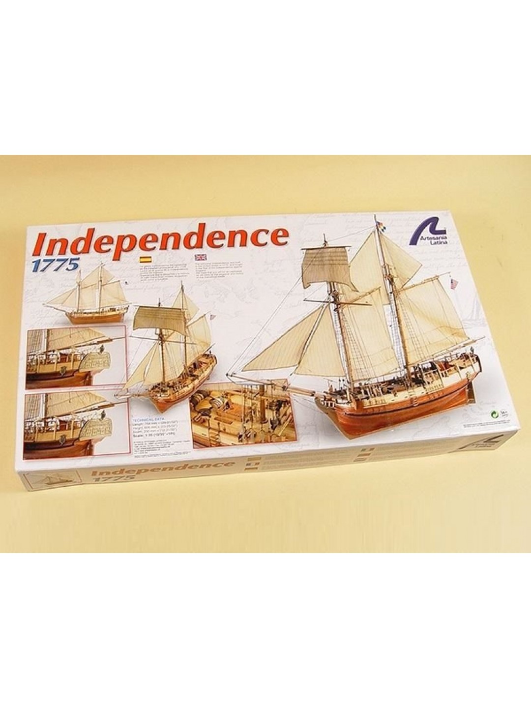Сборная деревянная модель корабля Artesania Latina INDEPENDENCE, 1/35