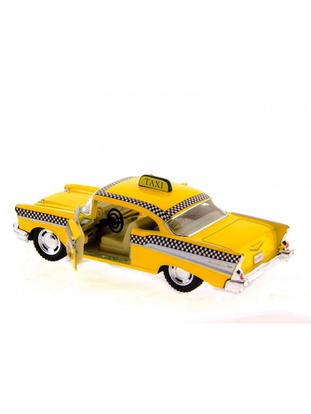 Машина Kinsmart "1957 Chevrolet Bel Air" инерция (1/12шт.) 1:36 б/к
