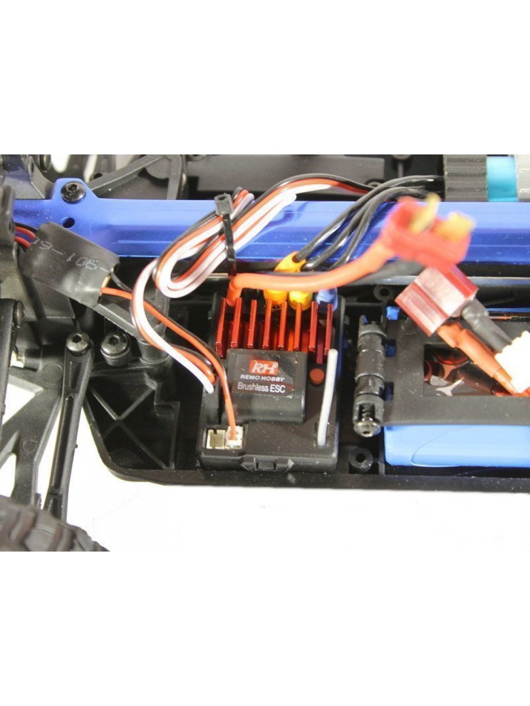 Радиоуправляемый шорт-корс Remo Hobby Rocket Brushless V2.0 (оранжевый) 4WD 2.4G 1/16 RTR