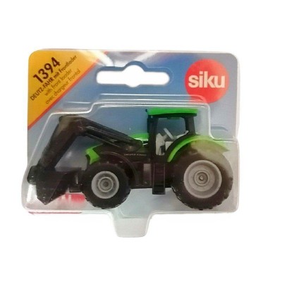 Трактор Siku 1394 Deutz-Fahr TTV 7250, с фронтальным погрузчиком