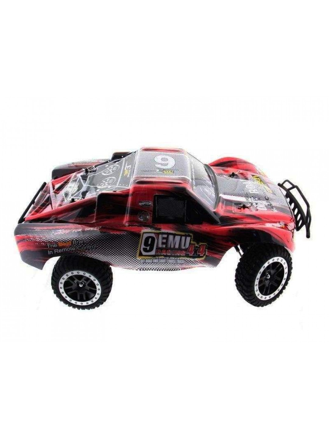 Радиоуправляемый шорт-корс Remo Hobby 9EMU (красный) 4WD 2.4G 1/8 RTR
