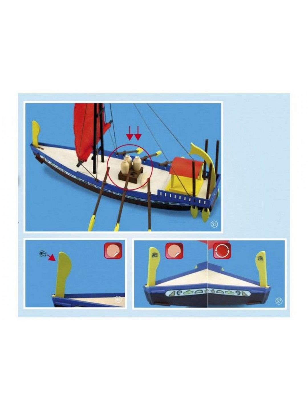 Сборная деревянная модель корабля Artesania Latina CLEOPATRA (EGYPTIAN BOAT)
