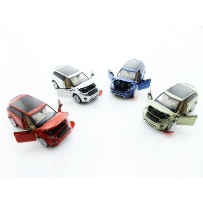 Машина 1:32 Range Rover Evoque свет, звук, инерция 13,5см (1/12шт) б/к