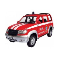 Машина Autotime "UAZ PATRIOT" пожарная охрана 1:43