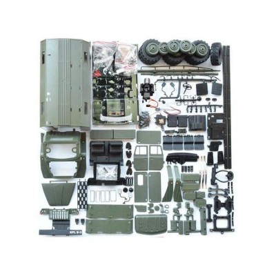 Радиоуправляемая машина WPL УРАЛ (зеленый) 6WD 2.4G 1/16 KIT