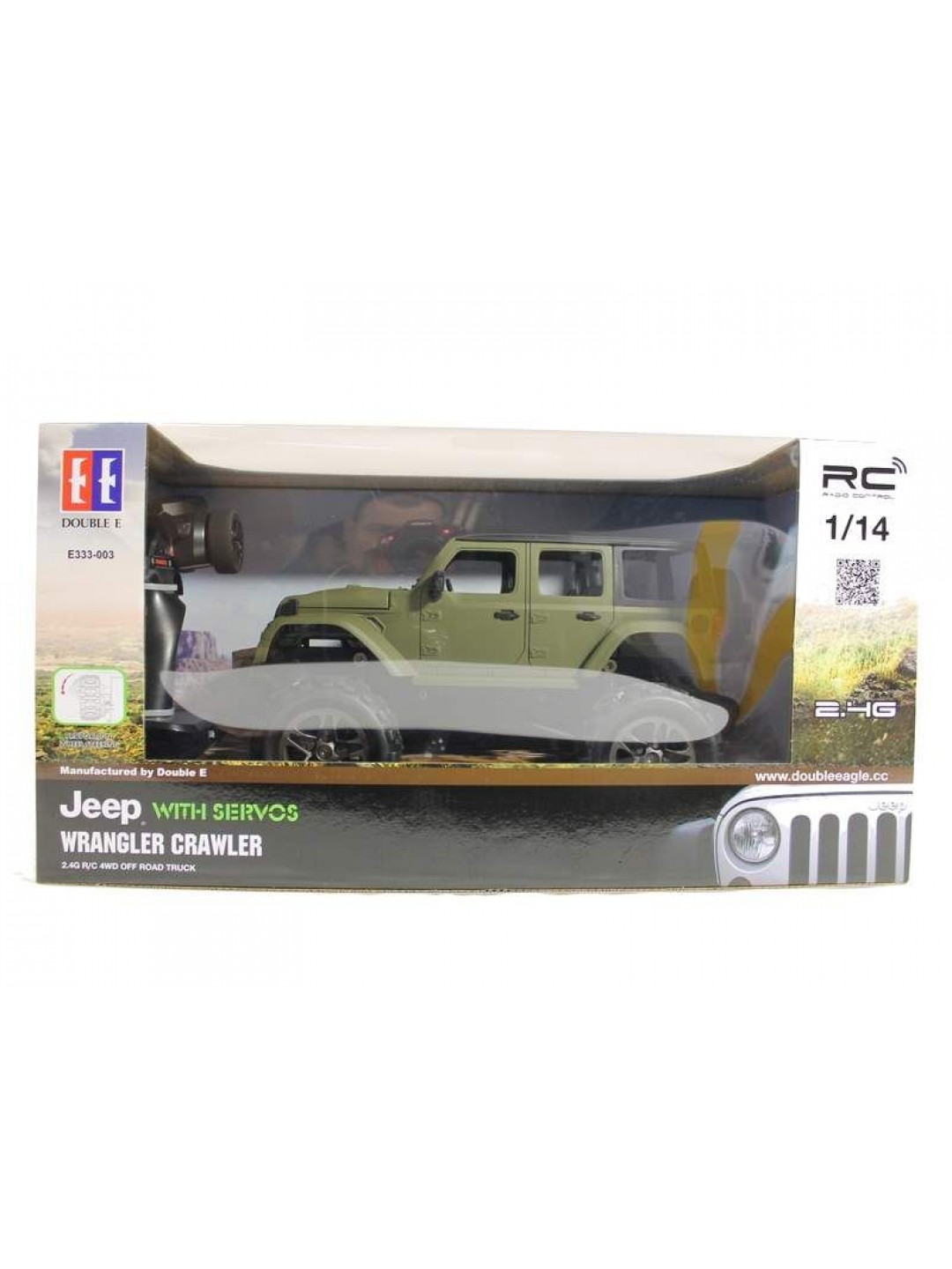 Радиоуправляемый краулер Double Eagle JEEP 1:14 4WD 2.4G