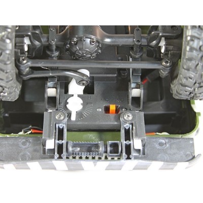 Радиоуправляемая машина MN MODEL ГАЗ-66 грузовая (зеленая) 4WD 2.4G 1/16 RTR