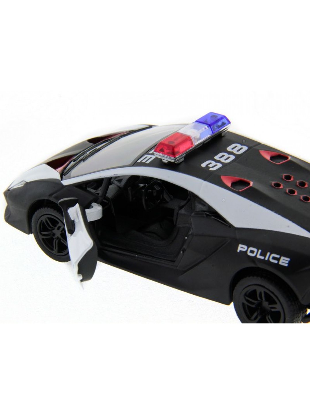 Машина Kinsmart 1:40 Lamborghini Police Sesto Elemento в асс. инерция (1/12шт.) б/к