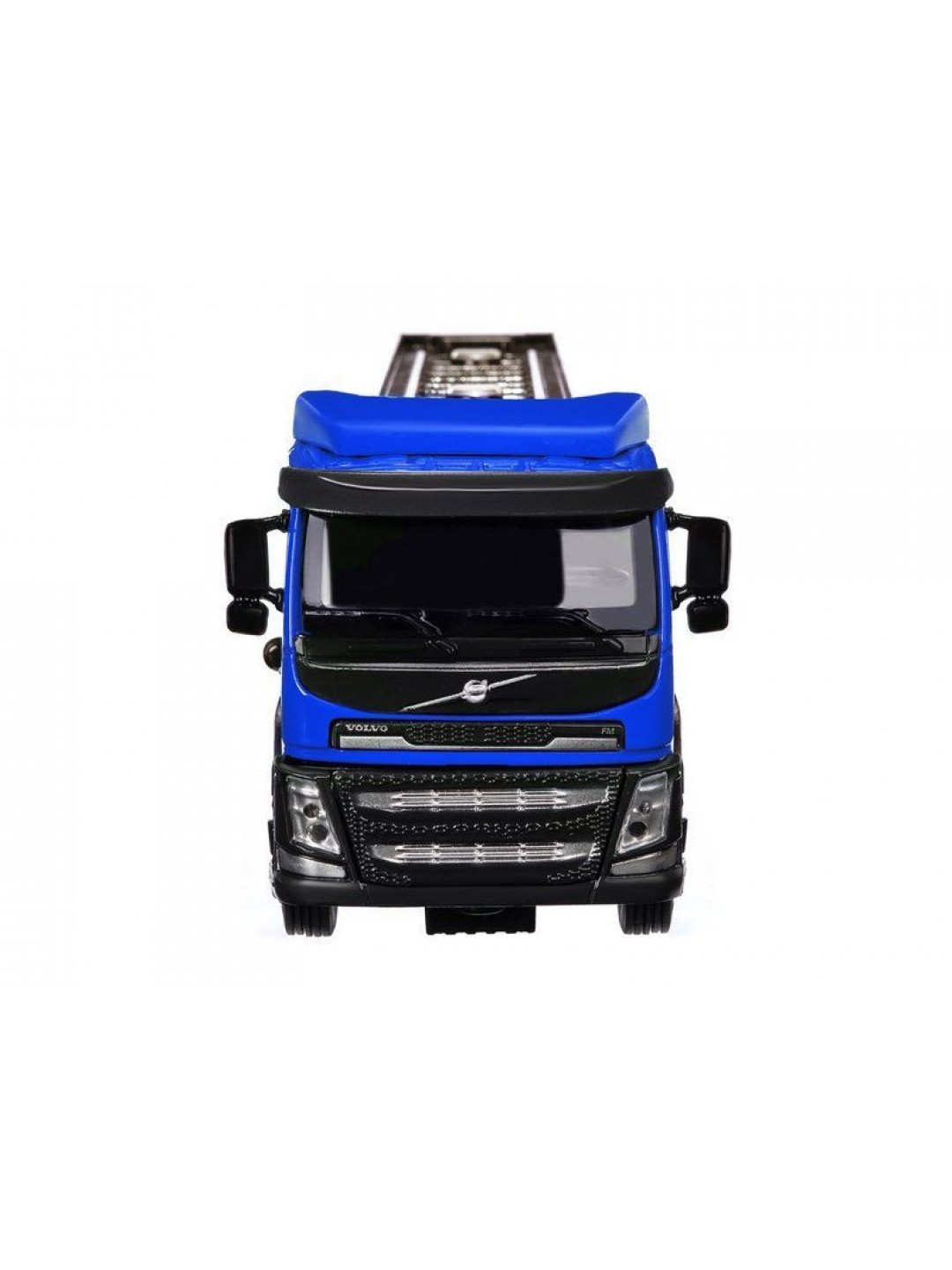 Машина "АВТОПАНОРАМА" Volvo бензовоз, голубой, 1/50, свет, звук, в/к 28*14*10 см