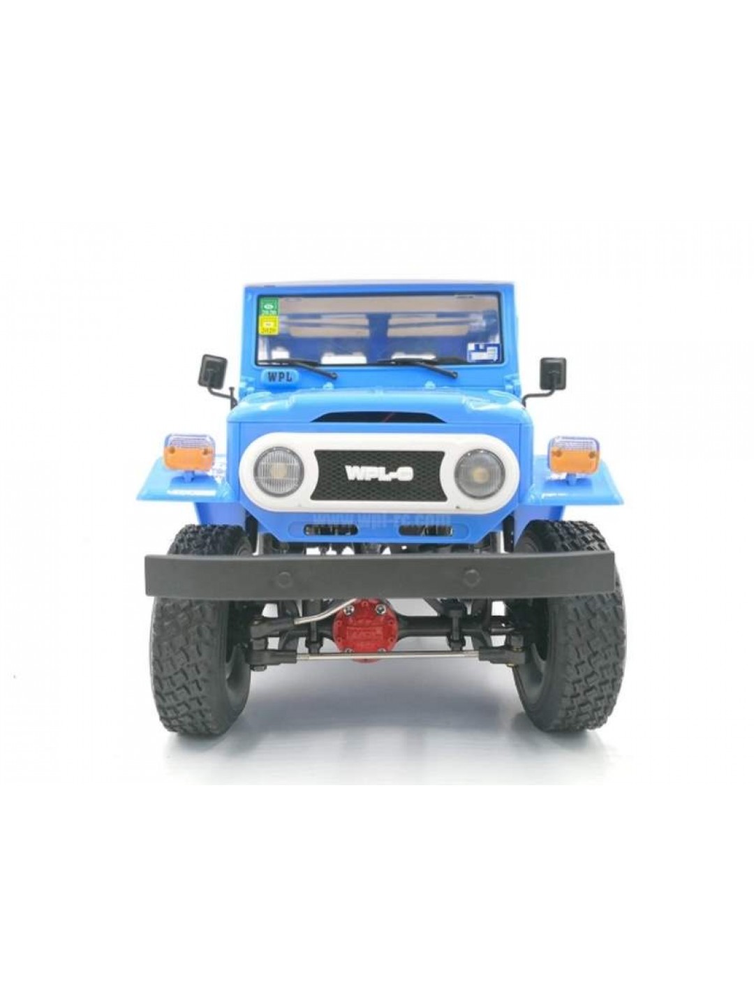 Радиоуправляемая машина WPL японский внедорожник FJ40 (голубая) 4WD 2.4G 1/16 KIT