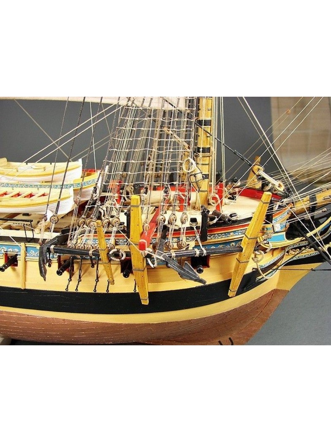 Сборная картонная модель Shipyard фрегат HMS Enterprize (№69), 1/96