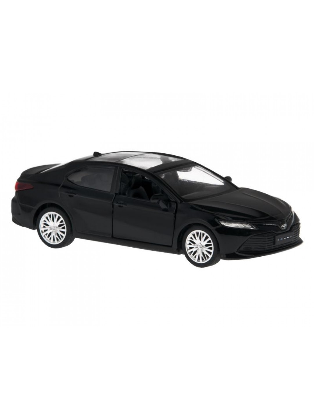 Машина "АВТОПАНОРАМА" Toyota Camry, черный, 1/43, откр. двери, инерция, в/к 17,5*12,5*6,5 см