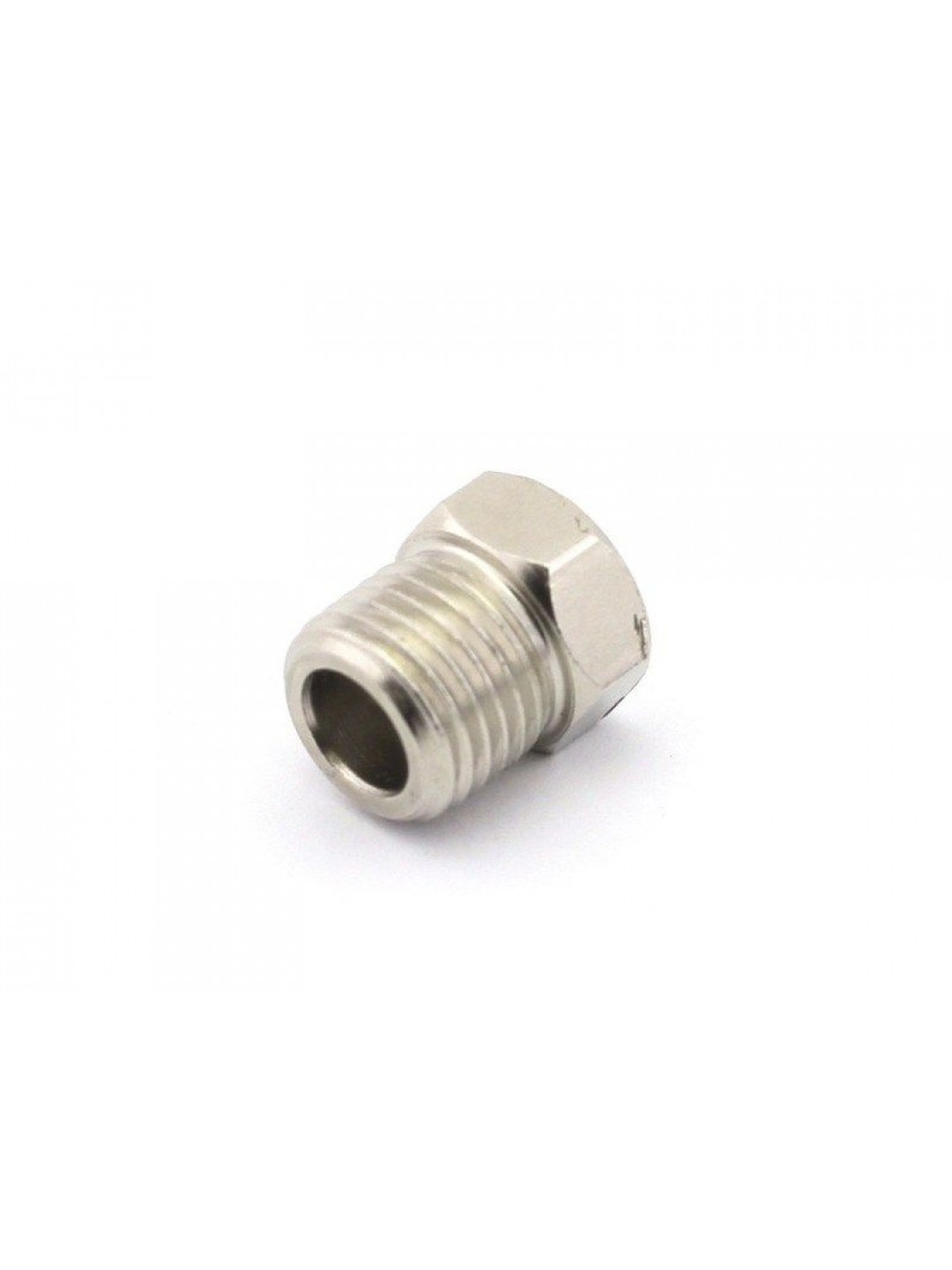 Переходник штуцер 1/4" - гайка 1/8"