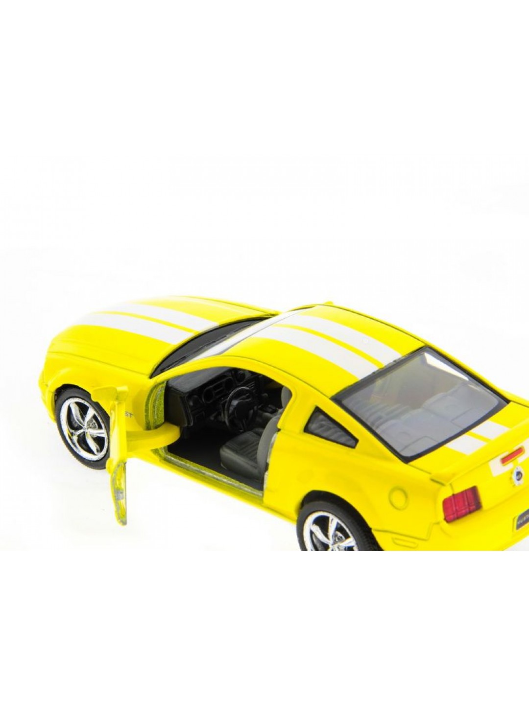 Машина Kinsmart 1:38 Ford Mustang GT с полосками инерция (1/12шт.) б/к