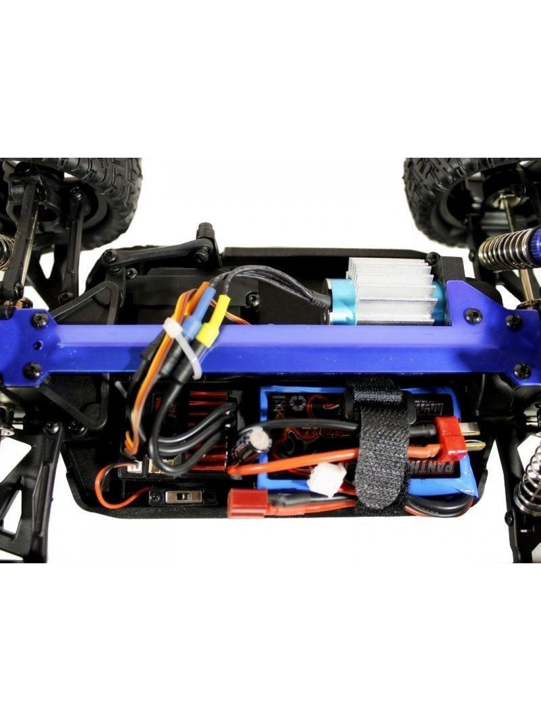 Радиоуправляемая трагги Remo Hobby S EVO-R Brushless (синяя) 4WD 2.4G 1/16 RTR