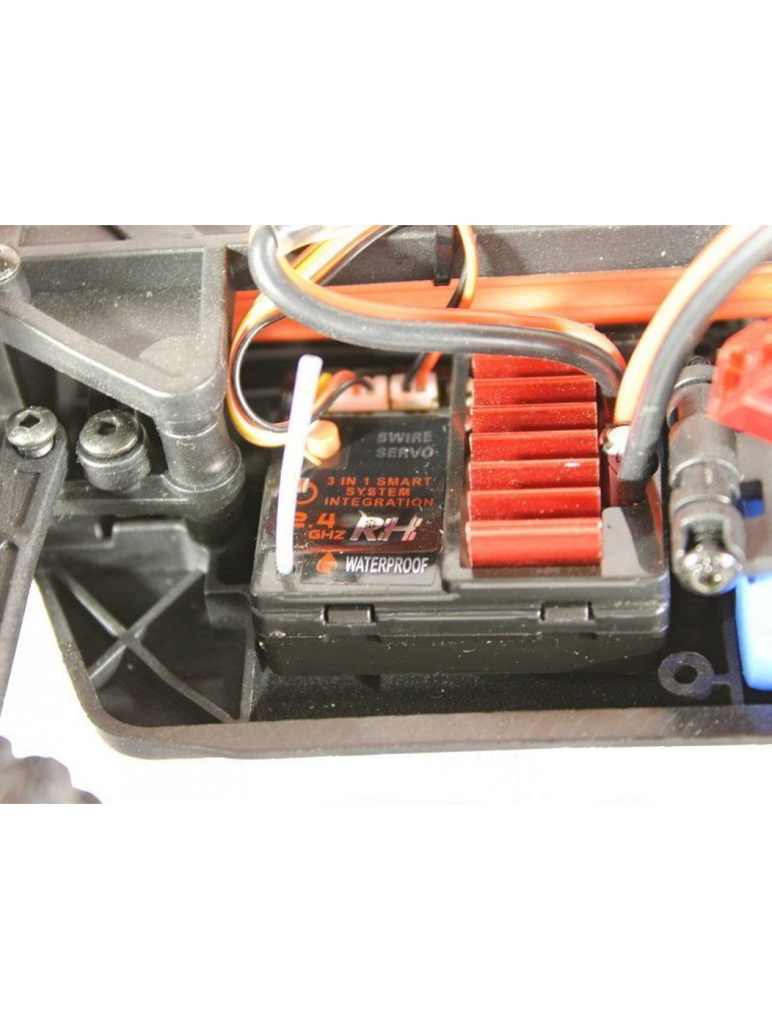 Радиоуправляемый монстр Remo Hobby SMAX V2.0  (красный) 4WD 2.4G 1/16 RTR