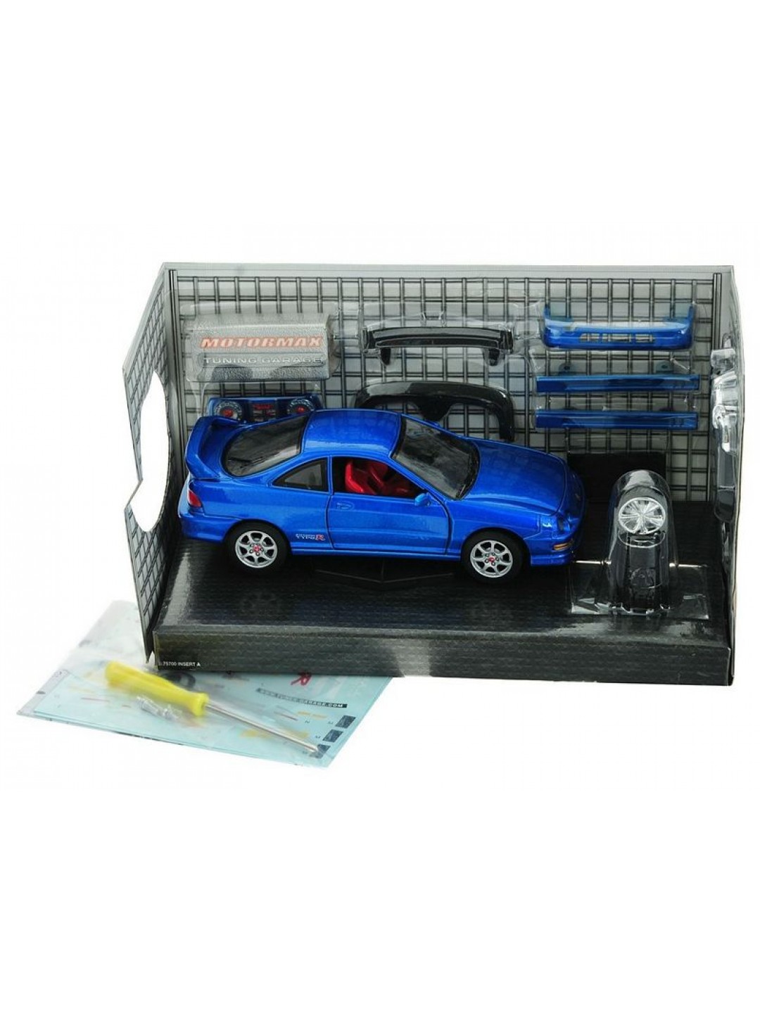 Машина Autotime "ACURA INTEGRA TYPE-R 2000" тюнинг гараж 1:24
