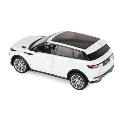 Машина "АВТОПАНОРАМА" Land Rover Range Rover Evoque HSE 2017, белый, 1/24, в/к 24,5*12,5*10,5 см