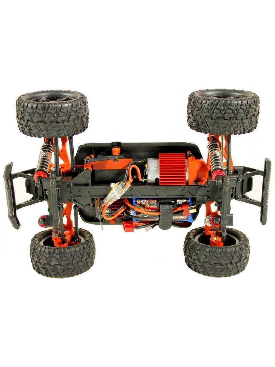 Радиоуправляемый монстр Remo Hobby SMAX UPGRADE (красный) 4WD 2.4G 1/16 RTR