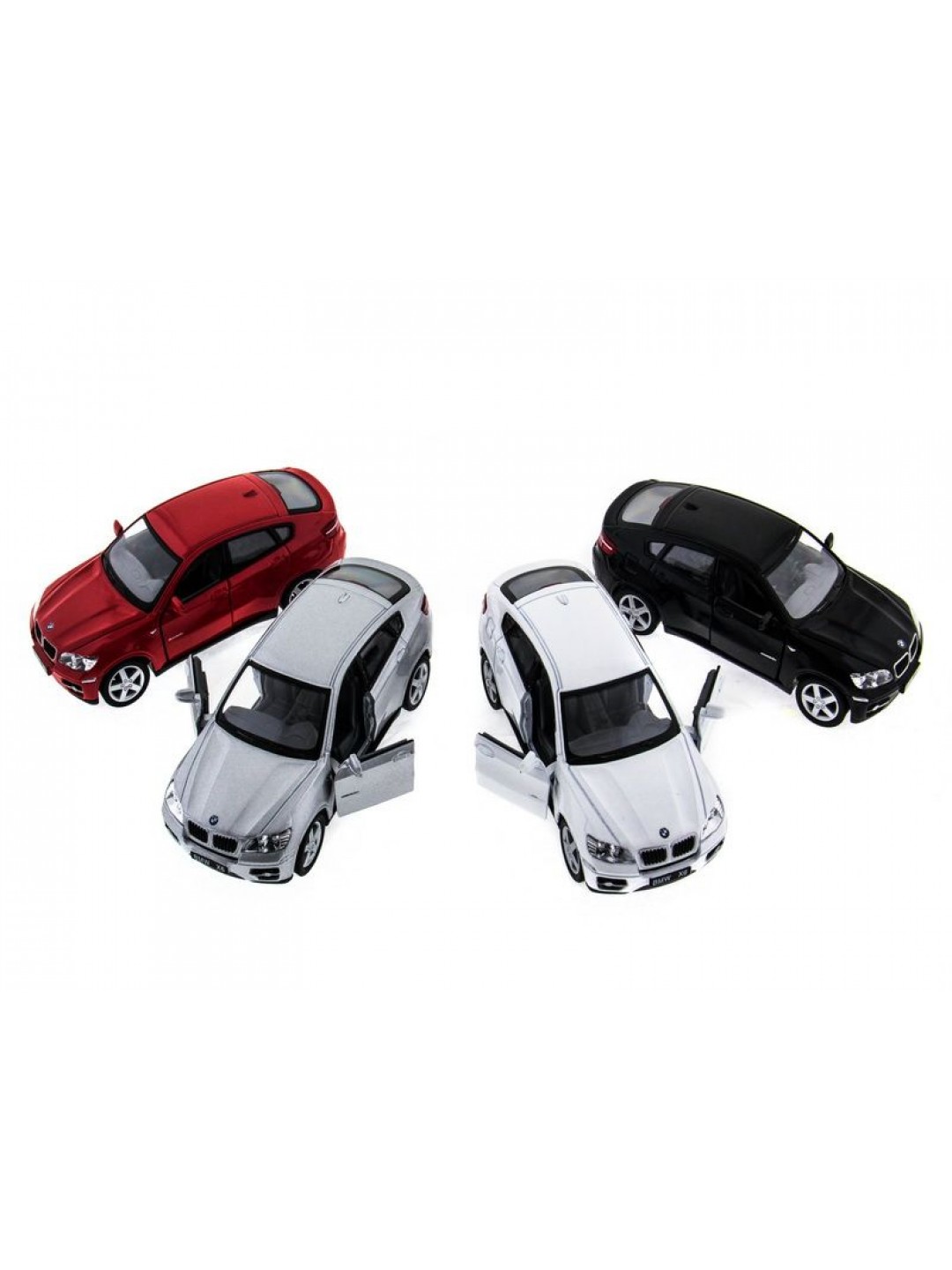 Машина Kinsmart 1:38 BMW X6 инерция (1/12шт.) б/к