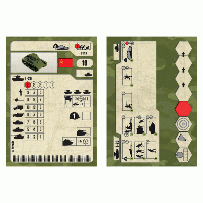 Сборная модель ZVEZDA Советский легкий танк Т-26, 1/100