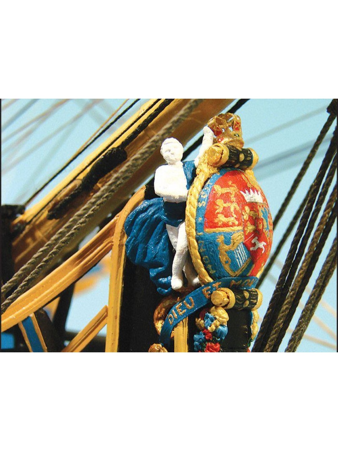 Сборная картонная модель Shipyard линкор HMS Victory (№67), 1/96