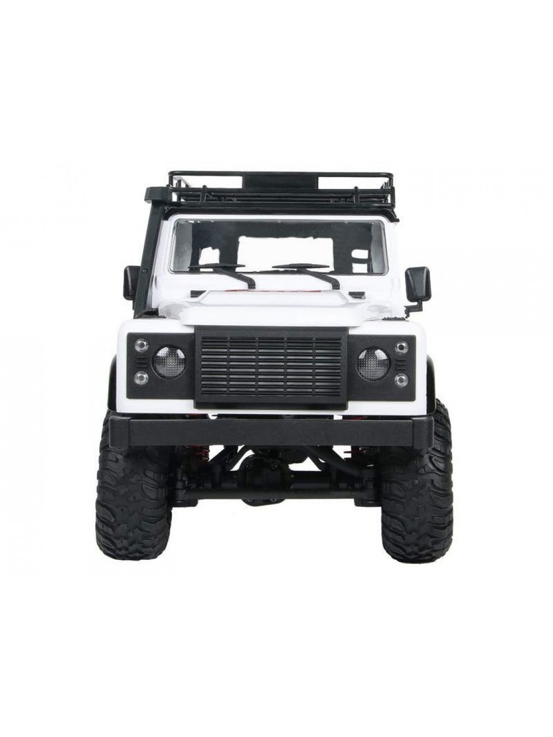 Радиоуправляемая машина MN MODEL английский внедорожник Defender  D90 (белый) 4WD 2.4G 1/12 RTR