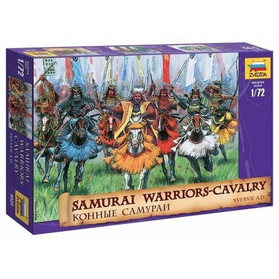 Сборные солдатики ZVEZDA Конные самураи XVI-XVII вв., 1/72