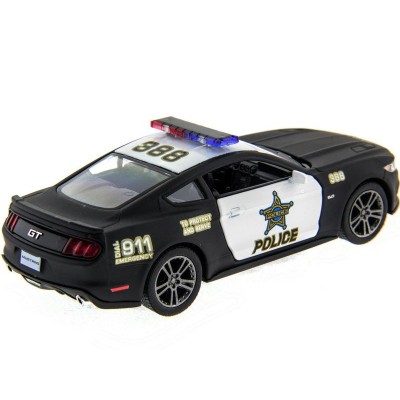 Машина Kinsmart 1:38 Ford Mustang GT 2015 (Police) инерция (1/12шт.) б/к