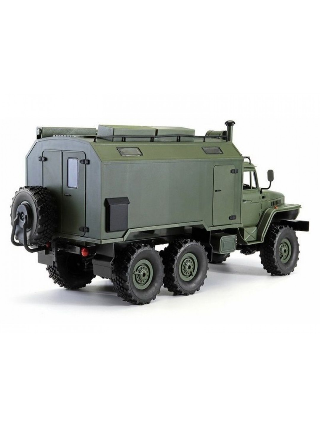 Радиоуправляемая машина WPL УРАЛ (зеленый) 6WD 2.4G 1/16 RTR
